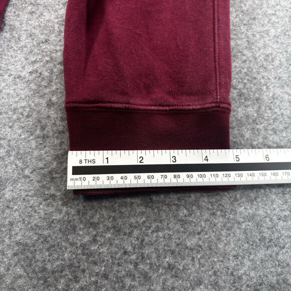 Nike Sportswear Club Fleece Joggers Men Medium Wine Red Tapered Sweatpants - Picture 10 of 10